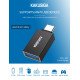 KAKUSIGA KSC-532 Αντάπτορας OTG Type-C σε USB Μαύρο
