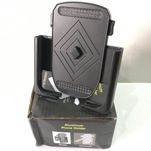 Βάση Κινητού Μοτοσυκλέτας με Ρυθμιζόμενο Βραχίονα για τον Καθρέπτη AC-01- Χρώμα: Μαύρο