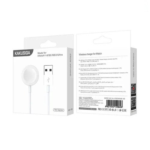 KAKUSIGA KSC-798 Μαγνητικός Φορτιστής για Apple Watch - Χρώμα: Λευκό