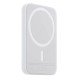 Ασύρματο Μαγνητικό PowerBank Magsafe με Θύρα Lightning 5W 5000mAh - Χρώμα: Λευκό