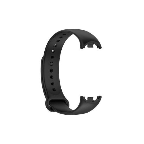 Strap Mi Λουράκι Σιλικόνης (Xiaomi Smart Band 8) - Χρώμα: Μαύρο