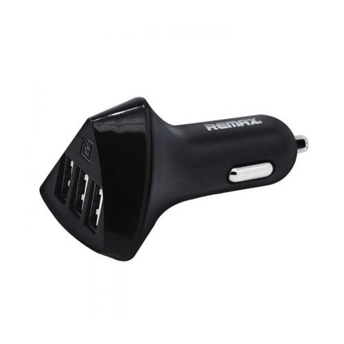 Remax RCC-304 Φορτιστής Αυτοκινήτου Μαύρος Aliens 3 Συνολικής Έντασης 4.2A με Θύρες: 3xUSB - Μαύρο