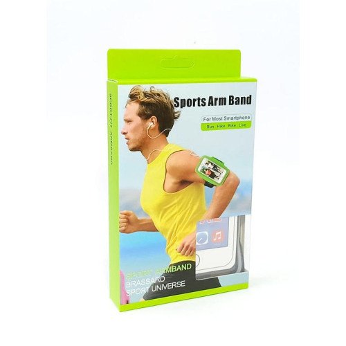 Θήκη Μπράτσου Armband για Smartphones έως 6.3'' Universal - Χρώμα: Μαύρο